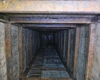Clausuran túnel de 600 metros entre Tijuana y San Diego en megaoperativo