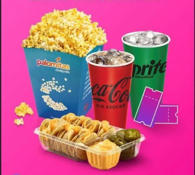 Paga a plazos los combos en Cinépolis Paga a plazos los combos en Cinépolis. Foto: Cortesía