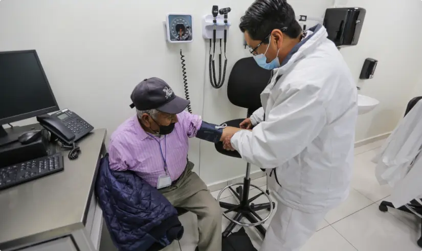 Servicios de salud del IMSS. Foto: Gobierno de México Servicios de salud del IMSS. Foto: Gobierno de México