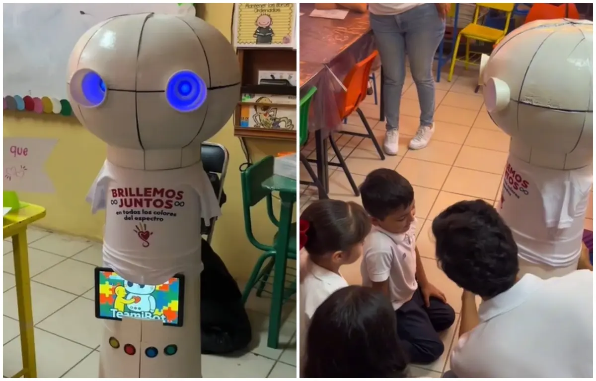 Ciencia que inspira: estudiantes crean robot para ayudar a niños con autismo en Guasave