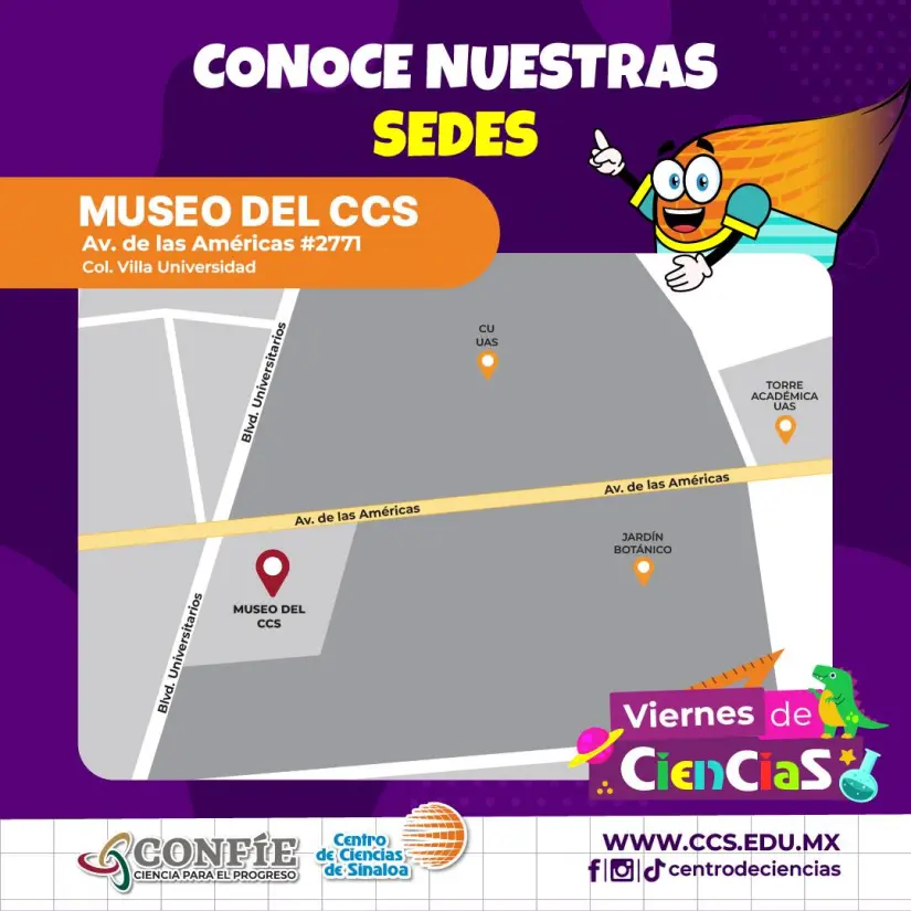 El Centro de Ciencias será la sede que impartirá estos cursos de verano de 2025. Foto: Cortesía. El Centro de Ciencias será la sede que impartirá estos cursos de verano de 2025. Foto: Cortesía.