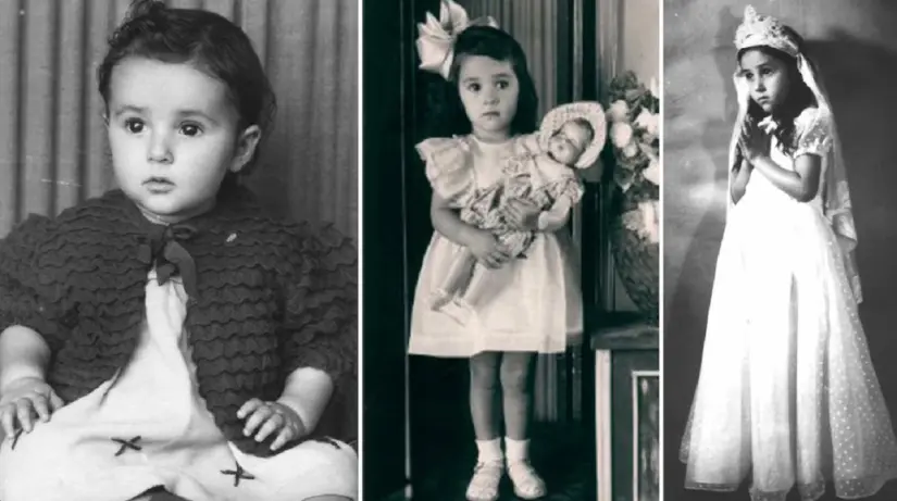 Así lucía de joven Florinda Meza, actriz del Chavo del 8 Florinda Meza en su niñez. Foto: @FlorindaMezaCH