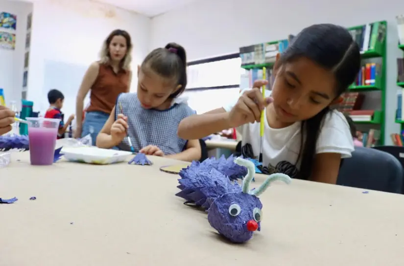 imagen recuadro Taller artística del Campamento de verano de IMCA Foto: imcahermosillo (Instagram)