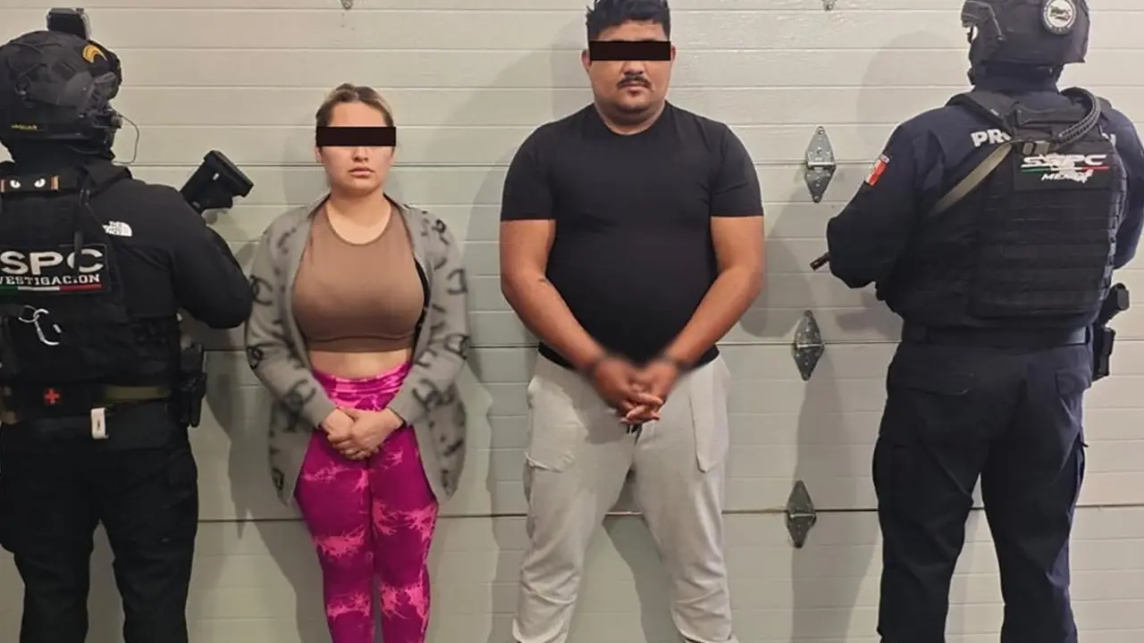 Marco Antonio “N”, generador de violencia en Tijuana, es detenido en cateo junto con una mujer.