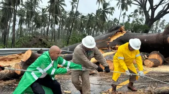 Huracán Erick: despliegan más de 34 mil elementos en Oaxaca y Guerrero para atender daños