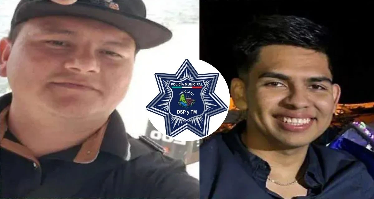 Josué David Alvarado Mancillas de 21 años y Jesús Abigaíl Quiñonez Camacho policías de Navolato desaparecidos.