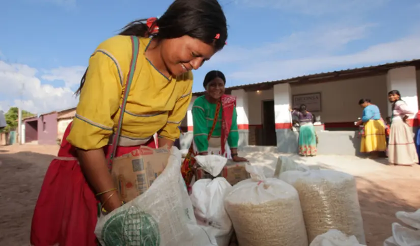 Apoyos del programa Alimentación para el Bienestar. Foto: Gobierno de México Apoyos del programa Alimentación para el Bienestar. Foto: Gobierno de México