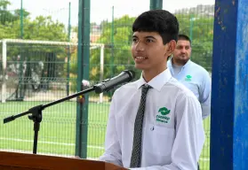 Reconocen en CONALEP Sinaloa a Jesús Fernando, joven talento con logros académicos nacionales