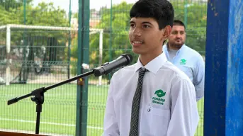 Reconocen en CONALEP Sinaloa a Jesús Fernando, joven talento con logros académicos nacionales