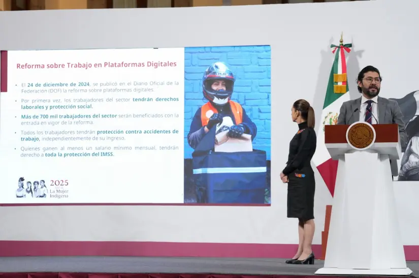 Reforma laboral para trabajadores de plataformas digitales Reforma laboral para trabajadores de plataformas digitales