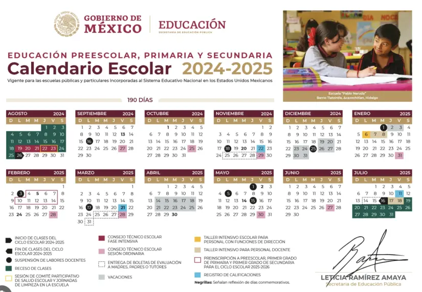SEP calificaciones 2025, Así puedes descargar las boletas Calendario escolar. Foto: SEP