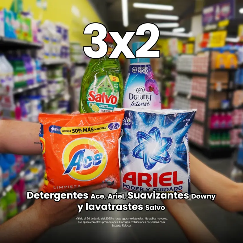 Soriana celebra Julio Regalado 2025: promociones al 3x2 y 4x3 Soriana está de fiesta con Julio Regalado 2025. Foto: Cortesía