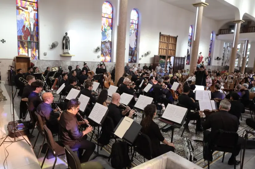 Los músicos de la OSSLA dieron un concierto extraordinario para todos en Navolato. Los músicos de la OSSLA dieron un concierto extraordinario para todos en Navolato.