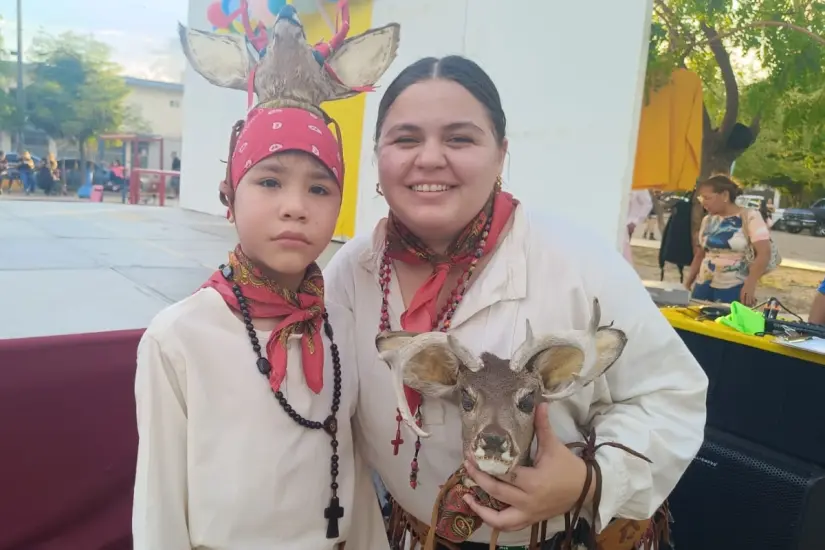 imagen recuadro Karime Martínez es la maestra de la Danza del venado que puso el toque de la cultura mayo-yoreme.