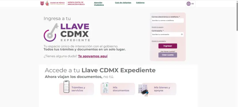 Tramita tu licencia de conducir permanente en la plataforma digital Llave CDMX. Foto: Cortesía.