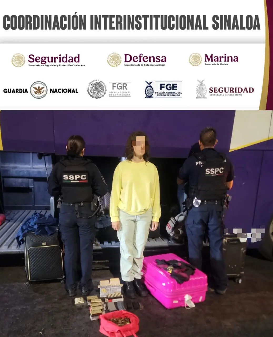 Mujer detenida