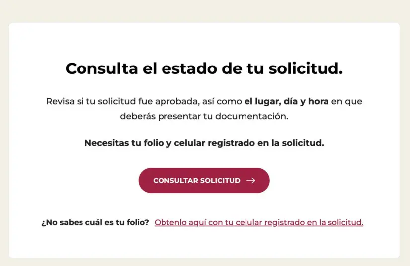 Consulta tu estatus una vez que hayas sido seleccionada por el programa para recibir el apoyo correspondiente. Foto: Cortesía.