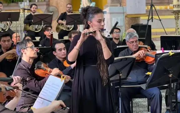 La OSSLA emociona a todos en Navolato con un concierto inolvidable en la iglesia de San Francisco de Asís