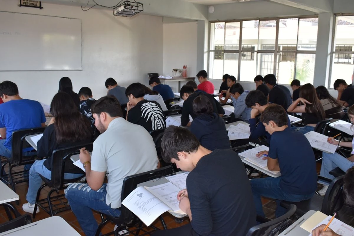 Examen diagnóstico 2025 de preparatoria en Chihuahua. Foto: Cortesía