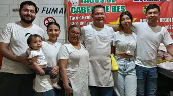 Tacos “La Familia”: un negocio que une corazones y conquista paladares en la Díaz Ordaz