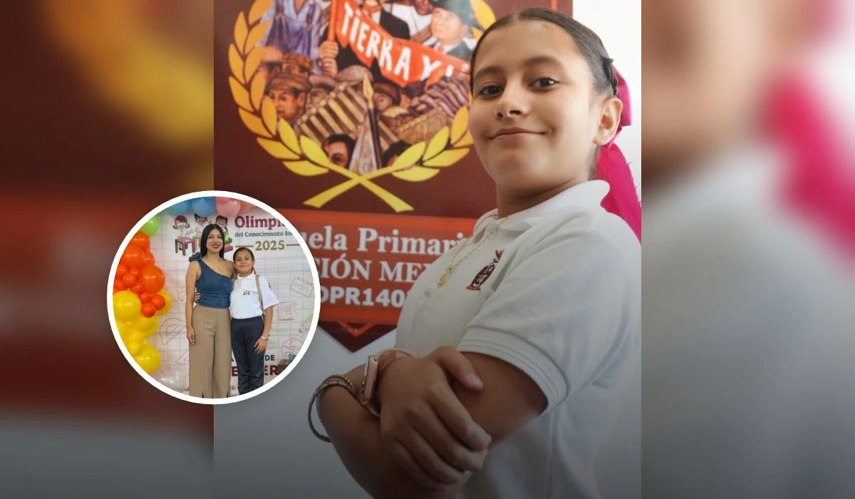 Con disciplina y amor por aprender, Aneth Michelle brilla en la Olimpiada del Conocimiento Infantil 2025. Foto: Juan Madrigal