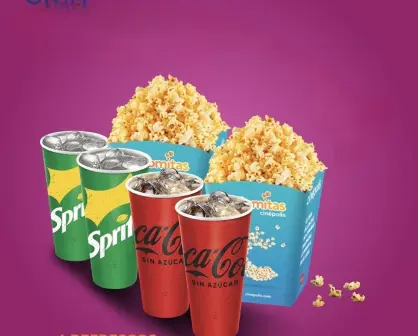 Descuentos especiales de verano 2025 con la tarjeta del Club Cinépolis; palomitas, refrescos y más