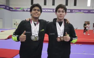 Gimnastas de Sinaloa conquistan medallas en la Olimpiada CONADE 2025