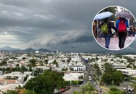 Atentos en estos municipios de Sinaloa que hoy lunes caerá aguacero, según el pronóstico CONAGUA