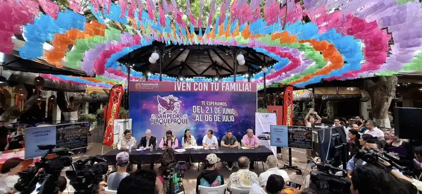imagen recuadro Presentación de actividades de la Feria de San Pedro de Tlaquepaque 2025 Foto: Gobierno de Tlaquepaque