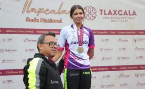 Ciclista sinaloense Akari Valenzuela gana medalla de oro en Olimpiada Nacional CONADE 2025