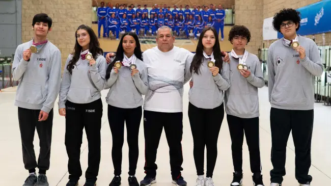 SINALOA brilla en la Olimpiada Nacional CONADE 2025, conquistando medallas de oro y plata en Tiro Deportivo con talento juvenil y gran dedicación. Foto: ISDE