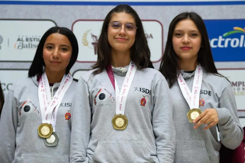 Olimpiada Nacional CONADE 2025: Sinaloa lidera en Tiro Deportivo con jóvenes talentosos. Foto: ISDE 