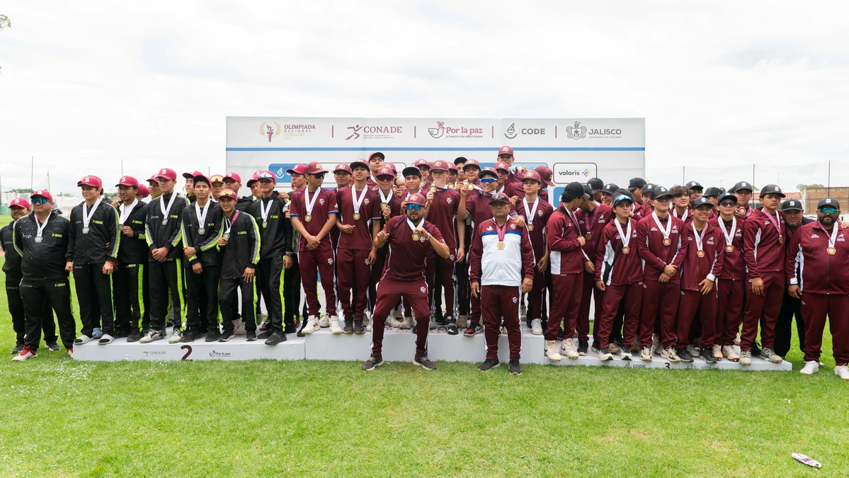 Sinaloa consigue medallas de plata en béisbol Prejunior y Junior en Olimpiada Nacional CONADE 2025. Foto: ISDE