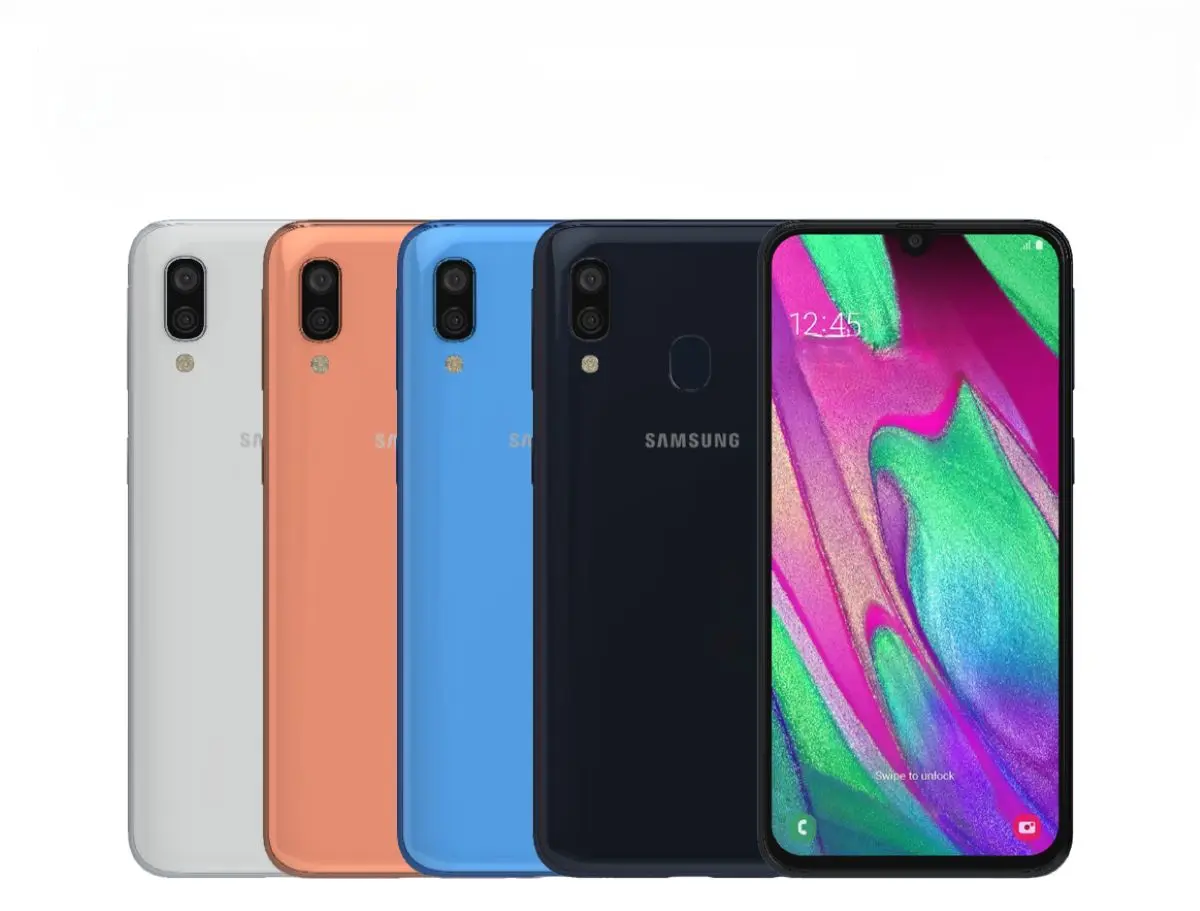 Samsung Galaxy A40. Foto: Cortesía