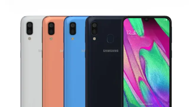 Samsung Galaxy A40. Foto: Cortesía