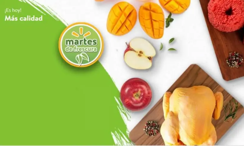 Ahorra con las ofertas del Martes de Frescura en Walmart este 24 de junio No te pierdas las ofertas del Martes de Frescura cada semana. Imagen: Walmart