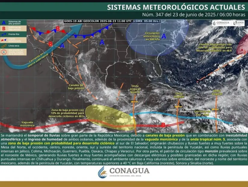 Se prevé el desarrollo de celdas de tormenta que incrementarán la probabilidad de lluvias en la entidad. Foto: Cortesía. Se prevé el desarrollo de celdas de tormenta que incrementarán la probabilidad de lluvias en la entidad. Foto: Cortesía.