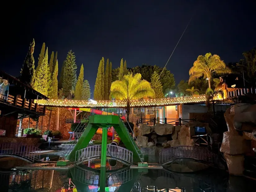 imagen recuadro Alberca infantil del Balneario Las Lumbreras Foto: Facebook oficial