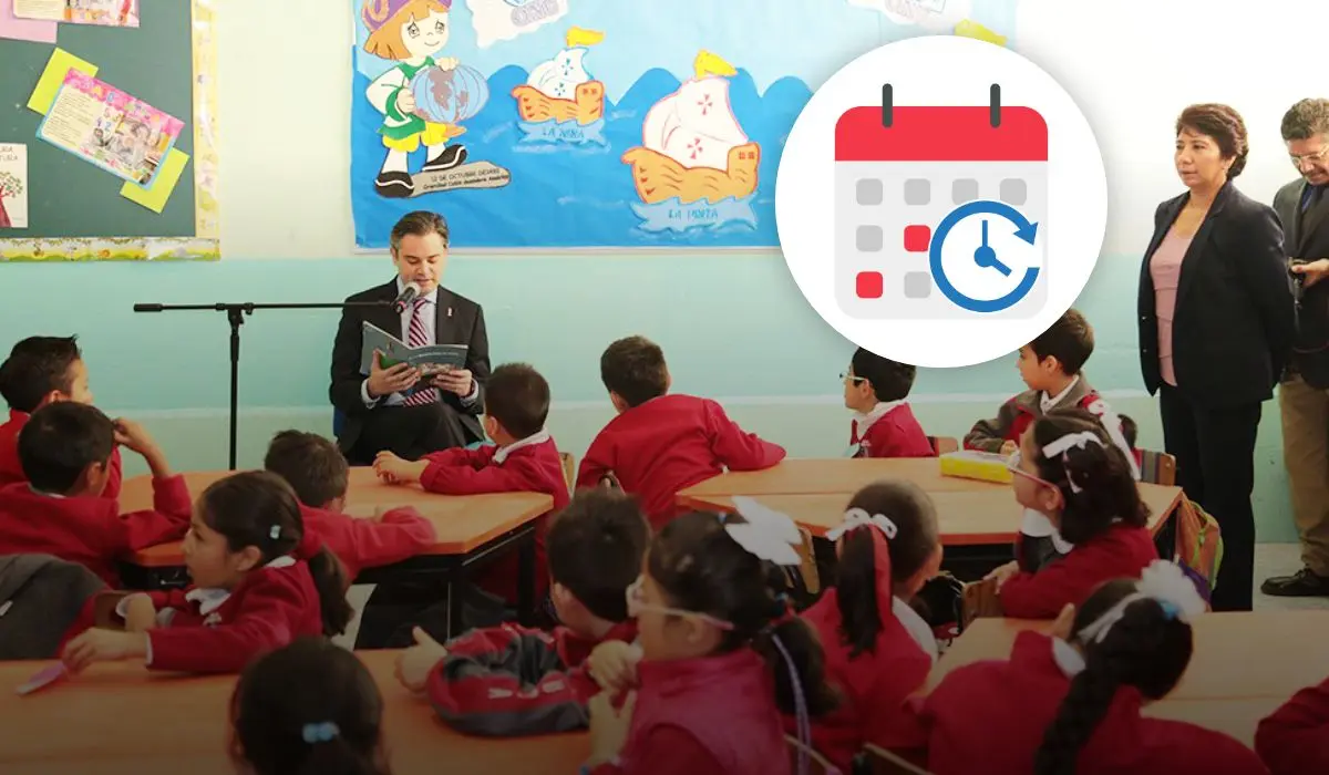 Fecha estimada de la primera suspensión  de clases del Ciclo Escolar 2025-2026 Foto: Gob.com