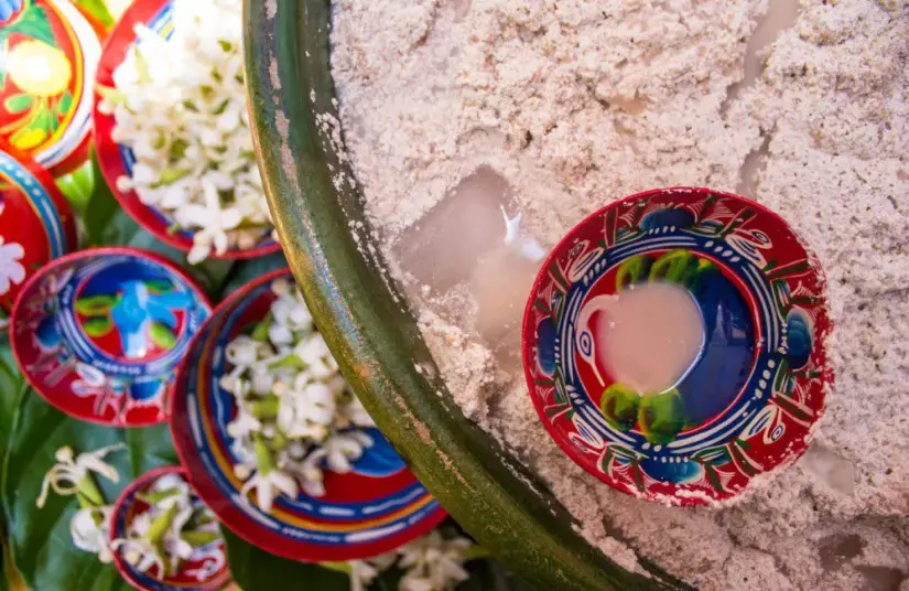 Téjate, bebida prehispanica para tiempos de calor. Foto: Cortesía. Téjate, bebida prehispanica para tiempos de calor. Foto: Cortesía.