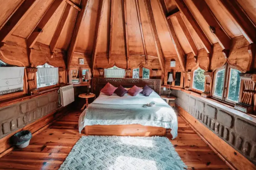 Las cabañas en Boxque Teva tienen un diseño rústico y ecléctico. Foto: cortesía Las cabañas en Boxque Teva tienen un diseño rústico y ecléctico. Foto: cortesía.
