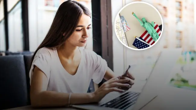 Estatus de la visa americana
