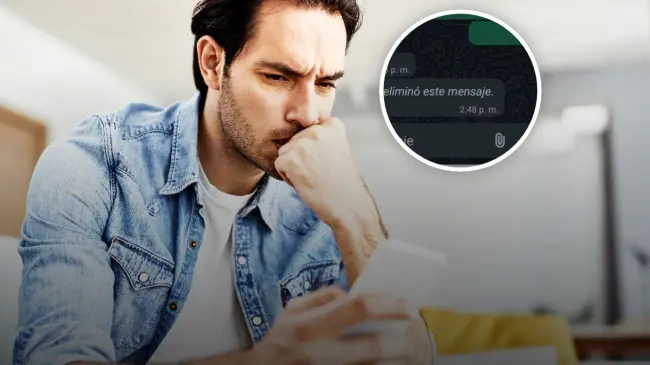 Mensajes eliminados en WhatsApp
