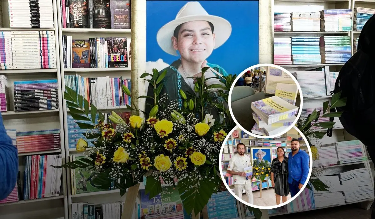Isidro Miguel López Morones deja un legado de amor en su libro “Viaje íntimo al planeta de Isidro”.  “Nunca sabrás hasta dónde puedes llegar si no lo intentas”: el mensaje eterno de Isidro. Foto: Ganac