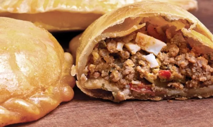 imagen recuadro Pastes de Pachuca relleno de carne picada Foto: El Souvenir