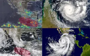 SMN emite alerta por posible formación del ciclón Flossie: prevén lluvias intensas en varios estados