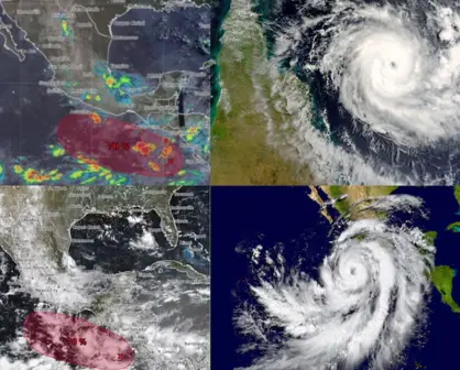 SMN emite alerta por posible formación del ciclón Flossie: prevén lluvias intensas en varios estados