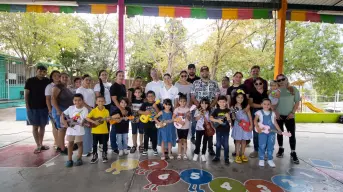 “Ukecuentos” llega al Jardín de Niños Amado Nervo en la colonia 22 de Diciembre en Culiacán