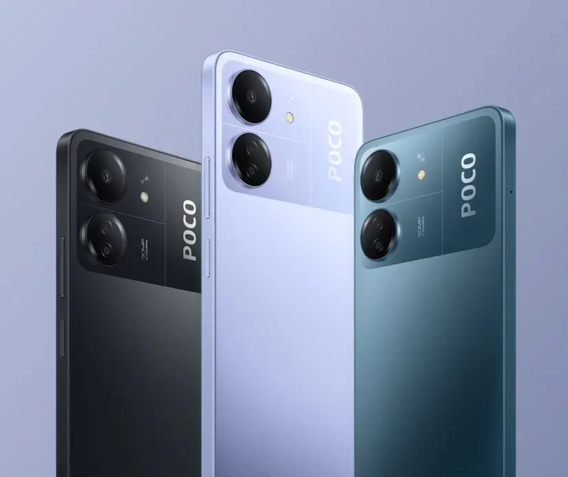 Xiaomi POCO C65 con cámara trasera de 50 megapíxeles Xiaomi POCO C65 con cámara trasera de 50 megapíxeles. Foto. Cortesía