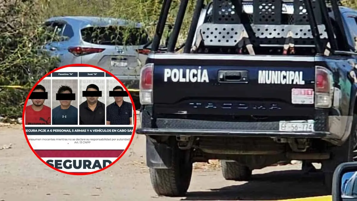 Entre los detenidos están tres personas originarias de Sinaloa.
